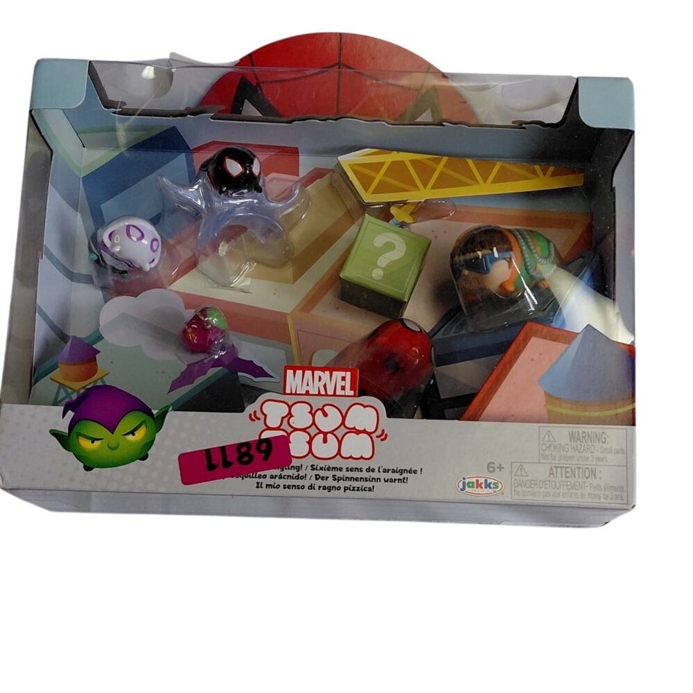 NIB Jakks Pacific Marvel Spider Man Tsum Tsum Story Moment
